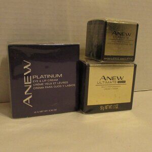 ANEW Bundle of 3 NEW Unopened Factory Sealed Eye Lip Cream